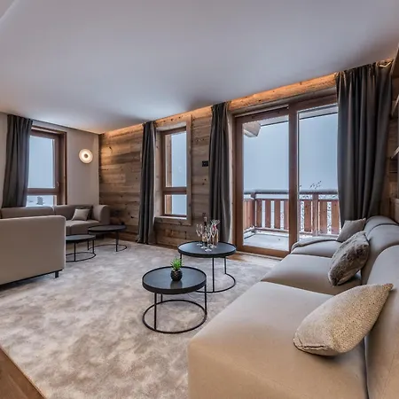 Confortable A - 3 Chambres, 6 Couchages Куршевель