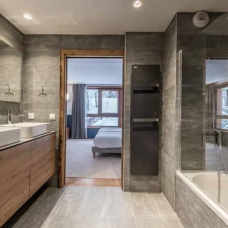 Confortable A - 3 Chambres, 6 Couchages - Fr-1-613a-47 Апартаменти Куршавель