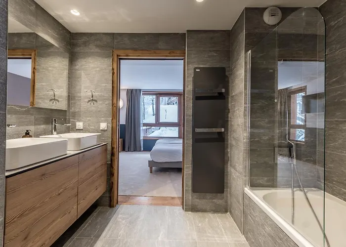 Confortable A - 3 Chambres, 6 Couchages - Fr-1-613a-47 Daire Courchevel